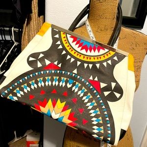 Big Buddha Multicolor Aztec Purse
